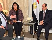 السيسي: البحرية المصرية ثانى أكبر مستخدم للقطع العسكرية لشركة "نافال" 