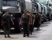 بالصور.. القوات المسلحة فى نيكاراجوا تؤمن توزيع صناديق الانتخابات التشريعية