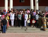 رئيسة القومى للمرأة تستقبل وفداً من الشرطة النسائية الإفريقية