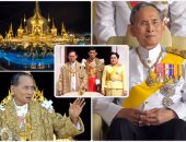 10 صور تلخص حياة ملك تايلاند قبل يوم من حرق جثمانه