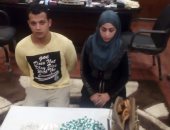 الحبس 4 أيام لعاطل وربة منزل ضبطا بكيلو هيروين أسفل الدائرى بالخصوص