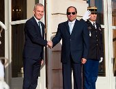 فى ثالث أيام زيارته الرسمية.. الرئيس السيسي يصل مقر البرلمان الفرنسى