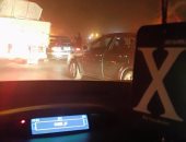 بالصور .. قارئة ترصد احتراق سيارة ربع نقل على طريق الإسماعيلية الصحراوى