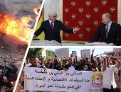 العالم هذا المساء بالصور.. قبل ساعات من انتخابات الإعادة المعارضة الكينية تحرق حى "كيبرا".. اضراب بتونس للمطالبة بالتحقيق فى غرق سفينة مهاجرين.. وبعد انقطاع 7 سنوات للزيارات الرئيس الألمانى فى روسيا