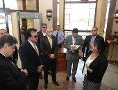 وزير التعليم العالى يزور مقر الجامعة الأمريكية بالقاهرة الجديدة