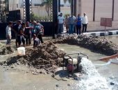 شركة مياه القناة تنتهى من صيانة محطة أبو عارف بالسويس