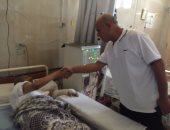 رئيس مدينة المحلة يتفقد مستشفى الحميات ويرفع مذكرة بترميمها للمحافظ