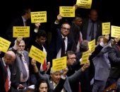 بالصور.. مجلس النواب البرازيلى يصوّت ضد محاكمة ميشال تامر بتهمة الفساد