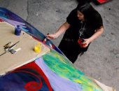 تامر حسنى لـ"شاليمار شربتلى": فنانة عالمية وشغلك رائع