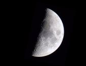 "قمر الحج" يصل تربيعه الأول اليوم بعد إنهاء ربع المسافة فى مداره حول الأرض