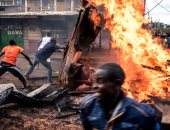 بالصور.. أعمال عنف وسرقة للمنازل فى كينيا احتجاجا على الانتخابات الرئاسية