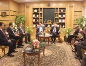 بالصور.. السفير الألمانى من المنصورة: نسعى للارتقاء بمهارات الطلاب المصريين