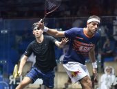 الشوربجى يهزم الإنجليزى سمبسون فى افتتاح منافساته ببطولة الإسكواش المفتوحة