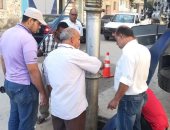 مياه القناه: حملة لتطهير شبكات الصرف الصحى بشوارع حى ثانى الإسماعيلية