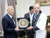 محافظ القاهرة يستقبل وفد اتحاد الجودو بطوكيو