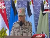 وزير الدفاع: سيناء فى ضمير كل مصرى.. فهى جزء غالى من أرضنا نفتديه بأرواحنا