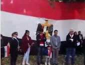 بالفيديو.. وقفة بالورود لتأبين شهداء الواحات أمام قنصلية مصر فى إيطاليا