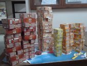 بالصور.. ضبط 2740 كيس أعشاب متنوعة منتهية الصلاحية ببورفؤاد