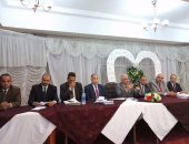 المحامون الجدد يؤدون اليمين القانونى أمام سامح عاشور بنادى النقابة النهرى