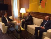 رئيس وزراء اليونان لـ"سامح شكرى": متضامنون مع مصر فى حربها ضد الإرهاب