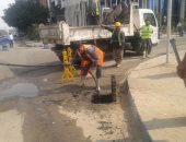 شركة صرف القاهرة تستجيب لطلب قارئ بصيانة بالوعات نفق شبرا قبل الشتاء