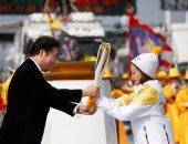 بالصور.. كوريا الجنوبية تستقبل الشعلة قبل استضافة ألعاب 2018 الشتوية