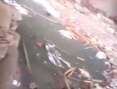 بالفيديو والصور.. غرق شارع عمرو بن العاص فى فيصل بمياه المجارى