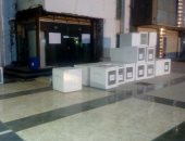 صناديق تصويت زجاجية شفافة فى انتخابات نادى الزمالك