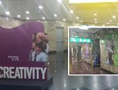 بالصور.. مطار القاهرة جاهز لاستقبال وفود مؤتمر الشباب.. شعار منتدى شباب العالم يكسو لوحات صالات الوصول.. مصادر بالمطار: تخصيص كاونترات خاصة لسرعة إنهاء إجراءات وصول المشاركين وتسفيرهم إلى شرم الشيخ 