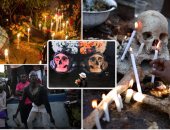 احتفالات الهالوين حول العالم.. أشباح وأموات وزيارة المقابر