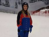 بعد نجاحها فى "Donia's World".. دنيا سمير غانم تتزحلق على الجليد مع أصدقائها