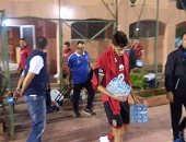 بالصورة.. الأهلى يؤدى صلاة الجمعة بالمغرب قبل نهائى أفريقيا