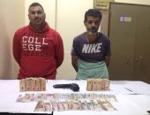 سقوط مسجل خطر وعاطل قبل ترويجهما 1000 قرص مخدر بالمطرية