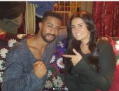 هنا شيحة تنشر صورة مع محمد رمضان من كواليس فيلم الديزل: ثقة فى الله نجاح