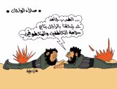 الإرهابيون يستنجدون بمرسى لحمايتهم من صواريخ الجيش.. بكاريكاتير اليوم السابع