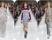 Louis Vuitton ترفع شعار "الموضة ترجع إلى الخلف" فى أخر عرض أزياء لها 