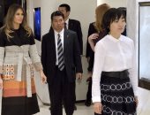 بالصور.. ميلانيا ترامب تلتقى نظيرتها اليابانية بأكبر متجر فى طوكيو