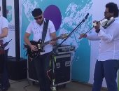 بالفيديو.. فرقة "تختيستا" ترحب بضيوف منتدى شباب العالم بعزف الألحان