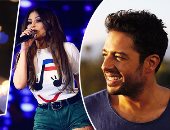 حفلات الشتاء تعود بنكهة مصرية لبنانية.. محمد حماقى الأكثر طلبا ويغنى للمرة الثانية مع هيفاء وهبى نهاية الشهر الحالى.. كارمن سليمان تغنى رغم الحمل مع وائل جسار.. ودويتو يجمع العسيلى ورامى عياش