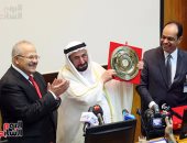 بالصور.. حاكم الشارقة من معهد الأورام: ندعم مصر بقوة.. والسيسي ينير للمصريين الطريق