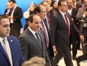  نشاط مكثف للرئيس السيسى داخل مركز مؤتمرات منتدى شباب العالم