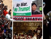 العالم هذا الصباح.. بالصور.. الولايات المتحدة تشيد بالإجراءات السعودية فى فضح دور إيران باليمن.. تظاهرات ضد ترامب بكوريا الجنوبية تحت عنوان "لا للحرب"..ومجلس الأمن يحث ميانمار على وقف استخدام القوة مع الروهينجا