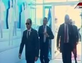 الرئيس السيسى يصل قاعة مؤتمرات منتدى شباب العالم بشرم الشيخ