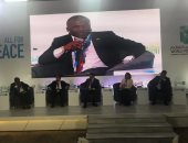 المشاركون فى منتدى شباب العالم يبحثون عن ثقافة السلام.. مساعد وزير التخطيط: الحوار الوطنى الحل لمواجهة الكراهية.. صحفى مالاوى: الإعلام يلعب دورا كبيرا لنشر الوعى.. وأصغر عضو بالقومى للمرأة: النساء صانعات السلام