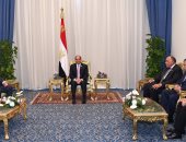 الرئيس السيسى يستقبل وزير خارجية فنلندا على هامش منتدى شباب العالم