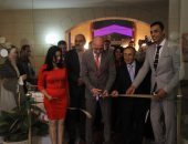 بالصور.. خالد سرور يفتتح صالون الشباب بدورته الـ28 بقصر الفنون
