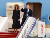 نجيب ساويرس يسخر من صورة لترامب وزوجته ميلانيا: "الجوازة دى مش هتعمر"