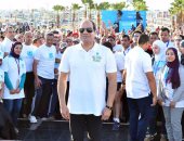 ننشر صور مشاركة السيسى بالماراثون الدولى "الجميع من أجل السلام" بشرم الشيخ