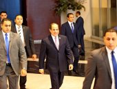 بالصور..السيسى يصل منتدى شباب العالم للمشاركة بجلسة دور المرأة فى دوائر صناعة القرار