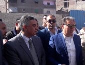 بالصور.. وزير الصحة يتفقد مستشفى العجمى الجارى إنشاؤه بتكلفة 260 مليون جنيه